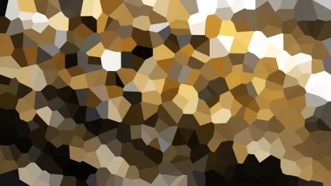 Geometric pattern, ocher color Stock Illustration