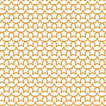 Geometric  Pattern. Orange and white Background. Stock Illustration