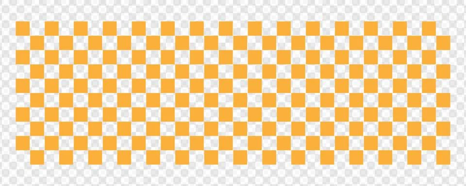 Geometric Pattern of Orange Dots on Transparent Background 스톡 일러스트