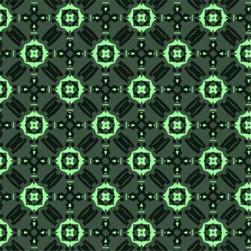 Geometric pattern in ornamental style. Seamless desing texture for greeting c Stock Illustration