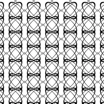 Geometric Pattern Ornamental Texture on White Background. Abstract Geometr... Foto stock