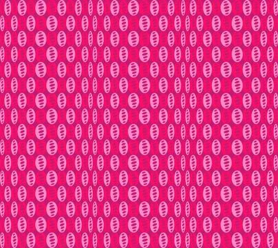 Geometric pattern of ovals. Pink pattern Stock Illustration