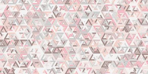 Geometric pattern pastel pink background Stock Illustration