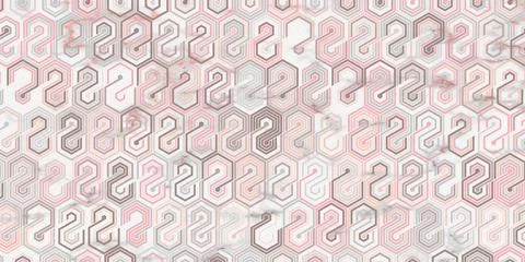 Geometric pattern pink background with polygonal Stock Illustration