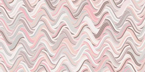 Geometric pattern pink background with stripes lines wave Stock Illustration