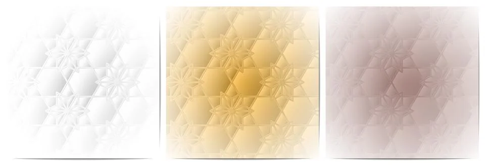 Geometric pattern polygonal shape gradient background Stock Illustration