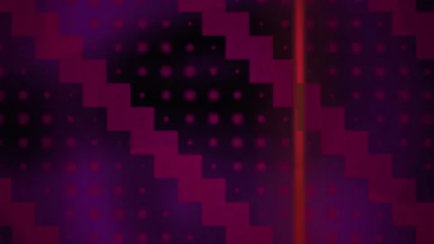 Geometric Pattern Purple Abstract Background with Red Glowing Line Movement Stock Footage 343699288