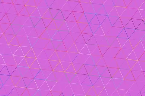 Geometric pattern with purple pink lines and shapes Stock Photos