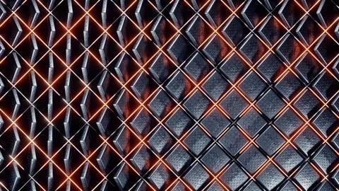 Geometric pattern with red and black diamond shapes in stylish design with 스톡 일러스트