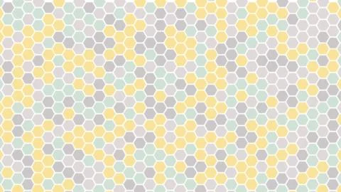 Geometric pattern with repeatable shapes. Abstract hexagon pattern background Illustrazione stock