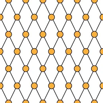 Geometric pattern in rhombuses for decorating rooms and fabrics Stock Illustration