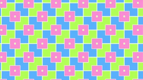 Geometric pattern seamless looping animated background, geometrical ornament Stock Footage 146929285