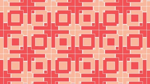 Geometric pattern seamless looping animated background Stock Footage 147457932