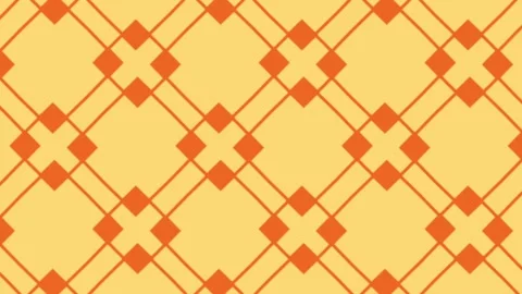 Geometric pattern seamless looping animated background, geometrical ornament Video stock 149132963