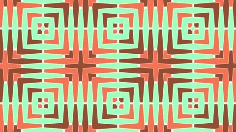 Geometric pattern seamless looping animated background, geometrical ornament Stock Footage 149494008