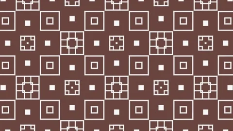 Geometric pattern seamless looping animated background, geometrical ornament Stock Footage 150152208