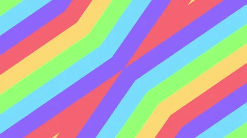 Geometric pattern seamless looping animated background, geometrical ornament Stock Footage 151863117