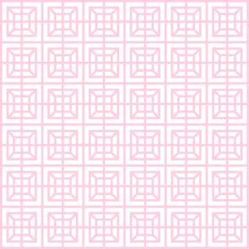 Geometric pattern, seamless square simple background texture thin line and .. Stock Illustration