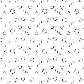 Geometric pattern seamless . texture, background vector. Form a triangle, a l イラスト素材