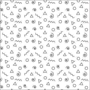 Geometric pattern seamless . texture, background vector. Form a triangle, a l イラスト素材