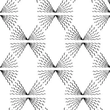 The geometric pattern. Seamless vector background. Stock Illustration