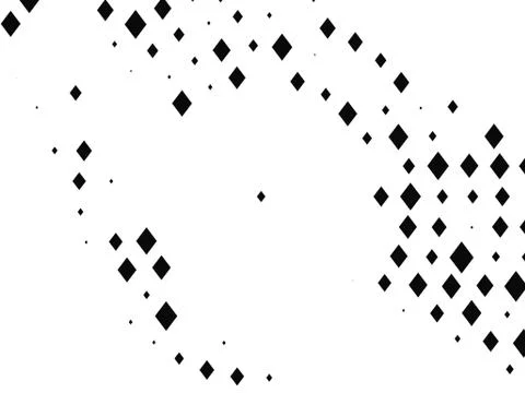 Geometric pattern with small and large rhombuses. Design element for web banners Stock Illustration