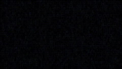 Geometric pattern of small squares on a dark background texture Stock Footage 328303725