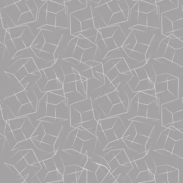Geometric pattern in soft hues for textile and wallpaper design applications Stock Illustration