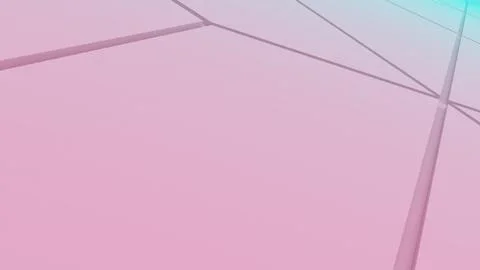 Geometric pattern on soft pink background,science and technology concept,3d.. Stock Illustration