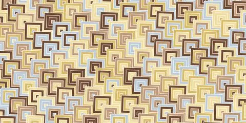 Geometric pattern with square shape overlapping Stock Illustration