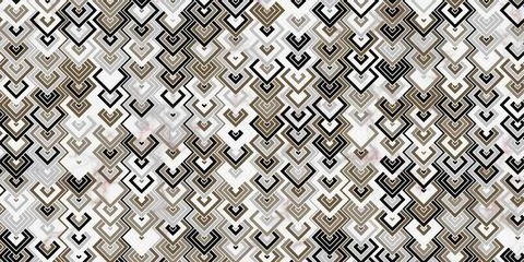 Geometric pattern with square shape overlapping Stock Illustration