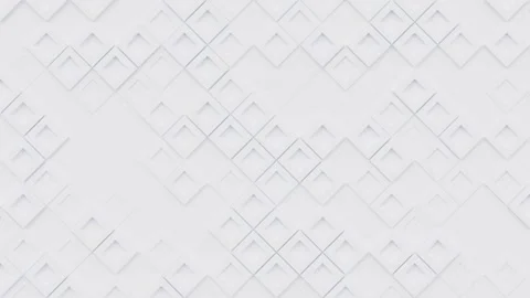 Geometric pattern with square shapes, looping abstract animated background Stock Footage 163616798
