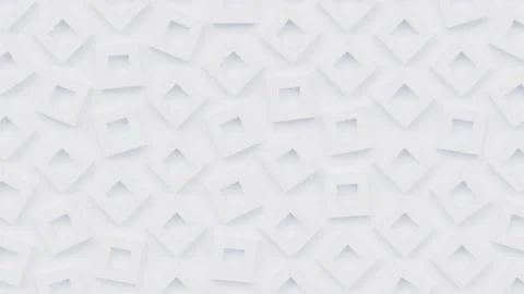 Geometric pattern with square shapes, seamless abstract animated background Stock Footage 162886489