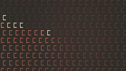 Geometric pattern with squares on dark background Stock Footage 339372870