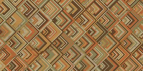 Geometric pattern with stripes and marble texture Illustrazione stock