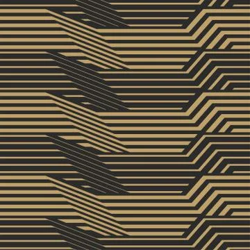 Geometric pattern by stripes Stock Illustration
