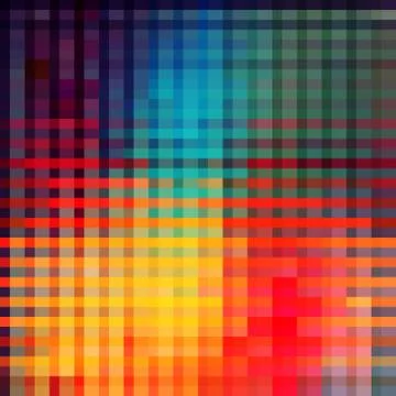 Geometric pattern of stripes Stock Illustration