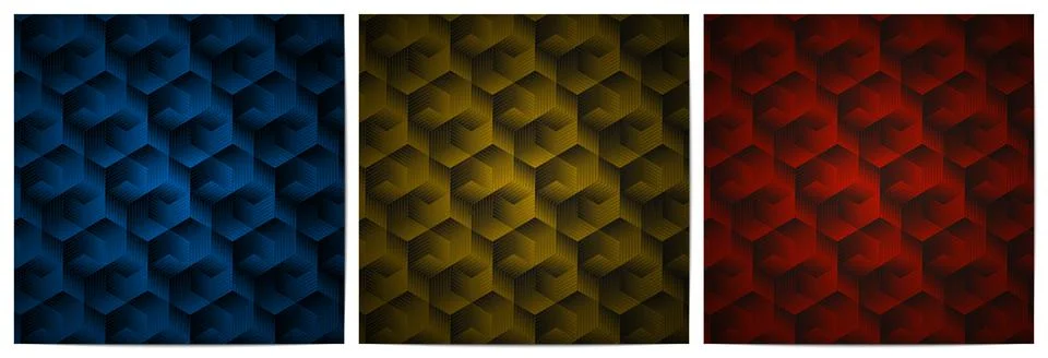 Geometric pattern stripes lines with polygonal shape Stock Illustration