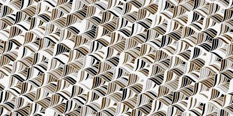 Geometric pattern with stripes lines wave gray background Stock Illustration