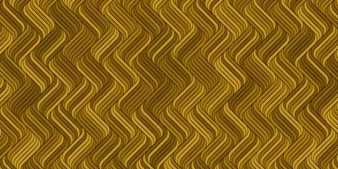Geometric pattern with stripes lines waves modern background Illustrazione stock
