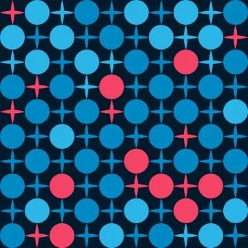 The geometric pattern by stripes . Seamless vector background. Colour texture Stock Illustration