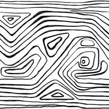 The geometric pattern by stripes . Seamless vector background. Stock Illustration