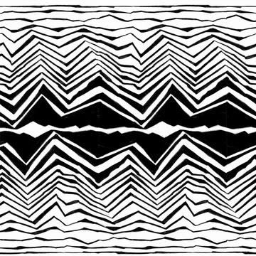 The geometric pattern by stripes . Seamless vector background. Stock Illustration