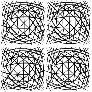 The geometric pattern by stripes . Seamless vector background. Stock Illustration