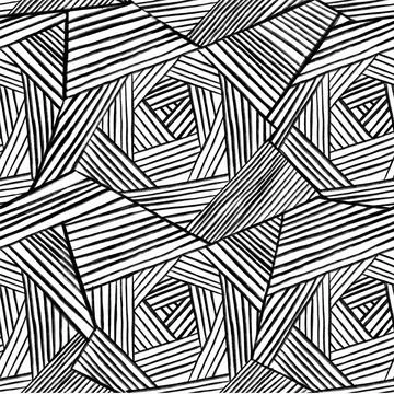 The geometric pattern by stripes . Seamless vector background. Stock Illustration