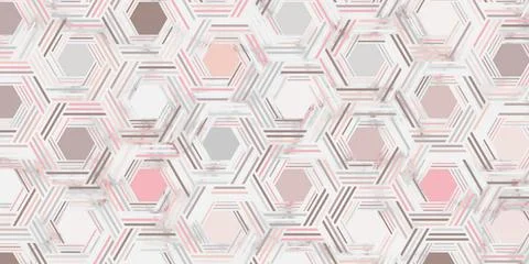 Geometric pattern with stripes weave lines pink background Stock Illustration