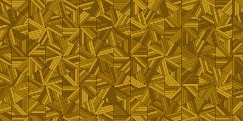 Geometric pattern with stripes wooden background weave design Stock Illustration