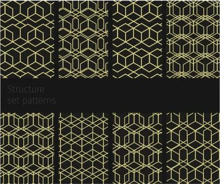 Geometric pattern structure, print for branding, textiles and wallpaper 스톡 일러스트