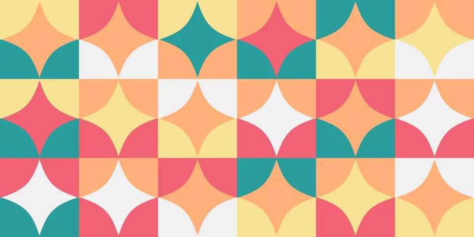 Geometric pattern. Suitable for clothing, wallpaper, cover, label. Stock Illustration