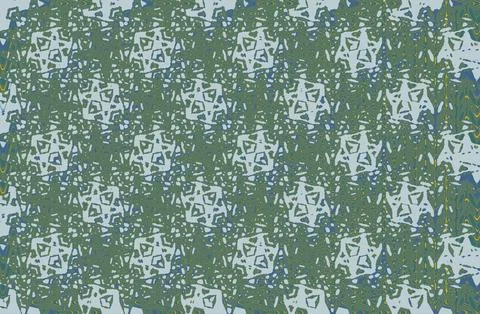 Geometric pattern template. Abstract background with modern futuristic graphi Stock Illustration